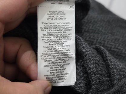 Sueter Ralph Lauren Grande L Algodon Pima Gris Pony Gris