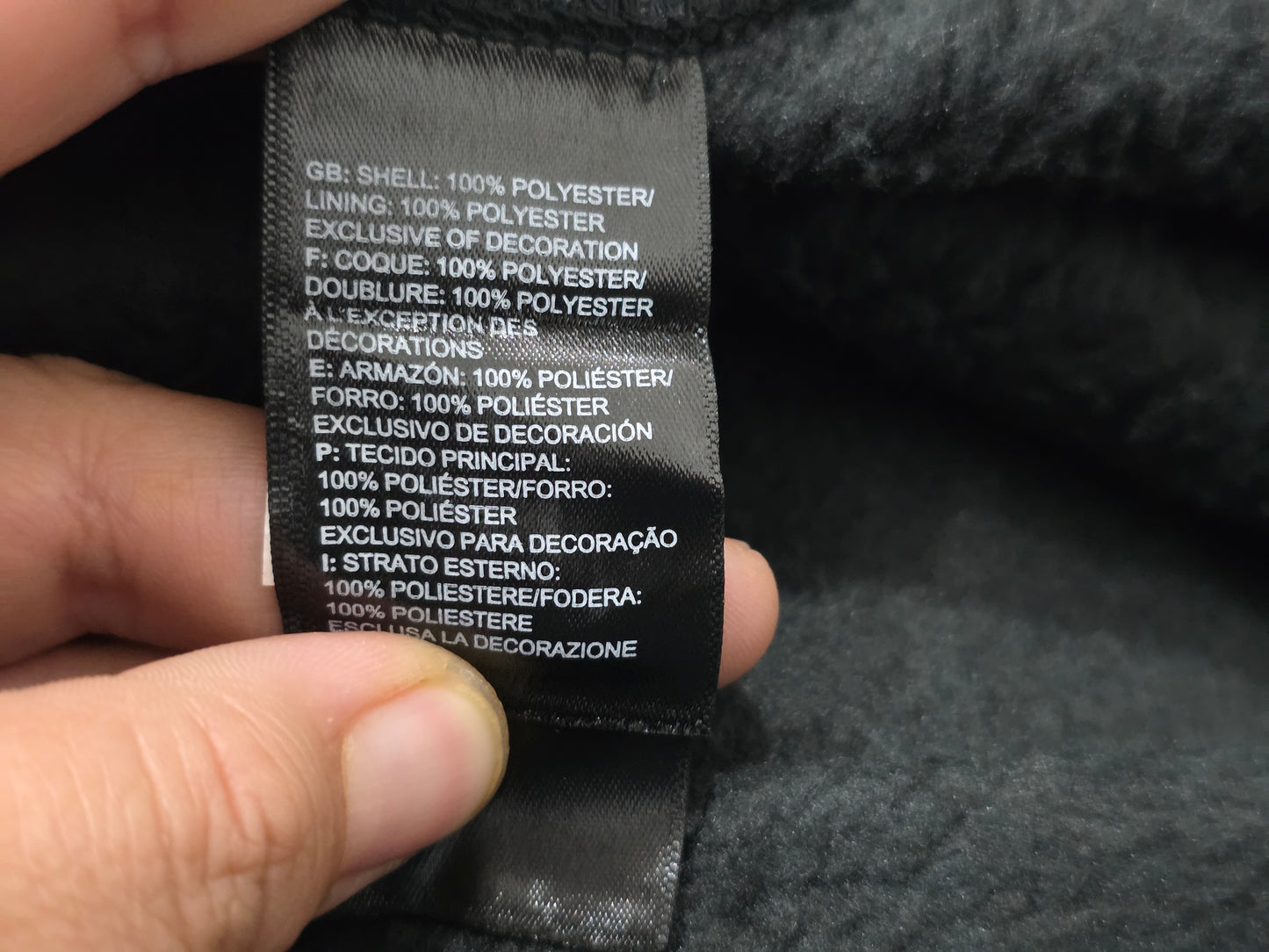 Sudadera The North Face Xgrande Xl Gris Oscuro
