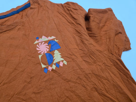 Playera Patagonia Grande L Naranja