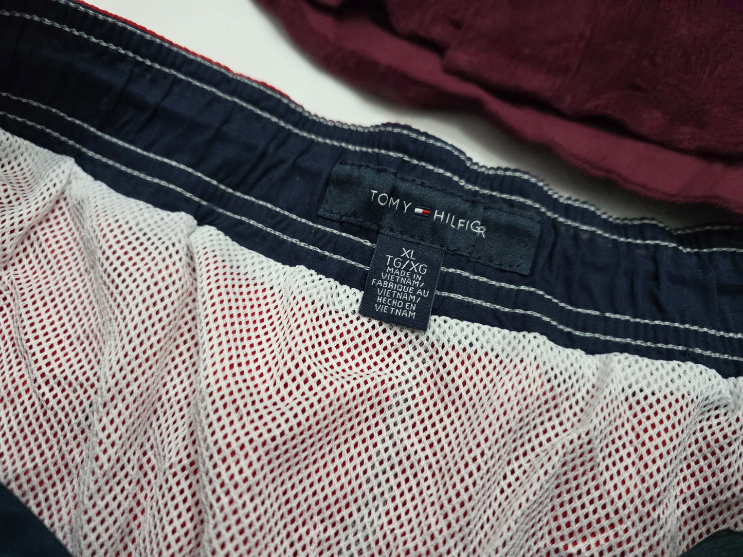 Bermuda Tommy Hilfiger Xgrande Xl Rojo