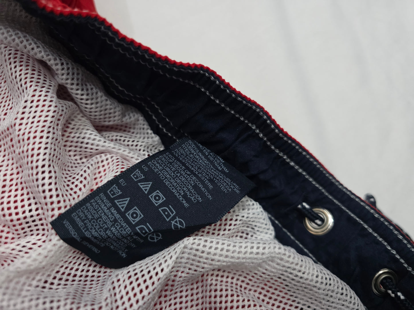 Bermuda Tommy Hilfiger Xgrande Xl Rojo