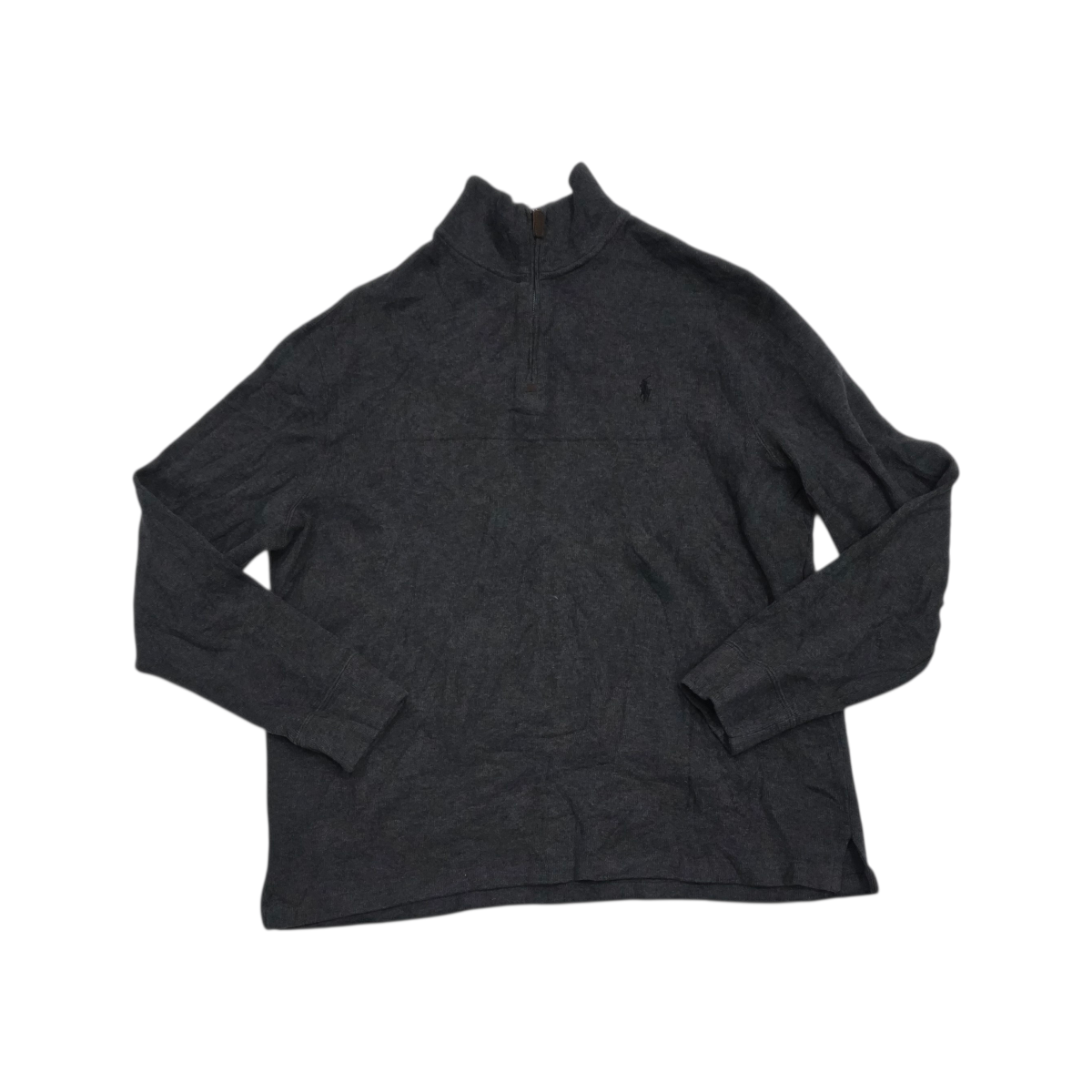 Sueter Ralph Lauren Xgrande Xl Gris Pony Gris