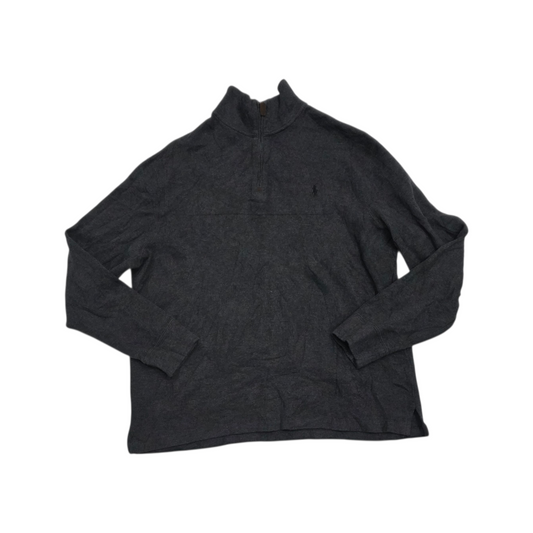 Sueter Ralph Lauren Xgrande Xl Gris Pony Gris