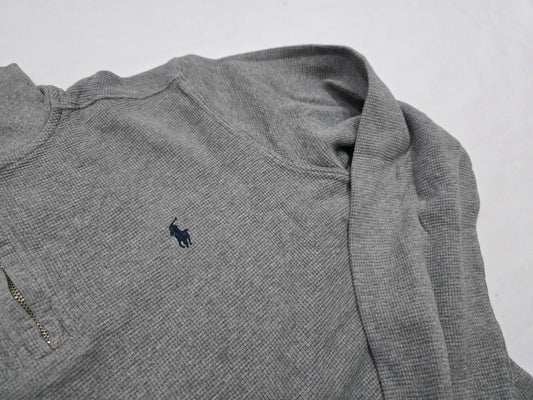 Sueter Ralph Lauren Adolescente Xl 18-20 Gris