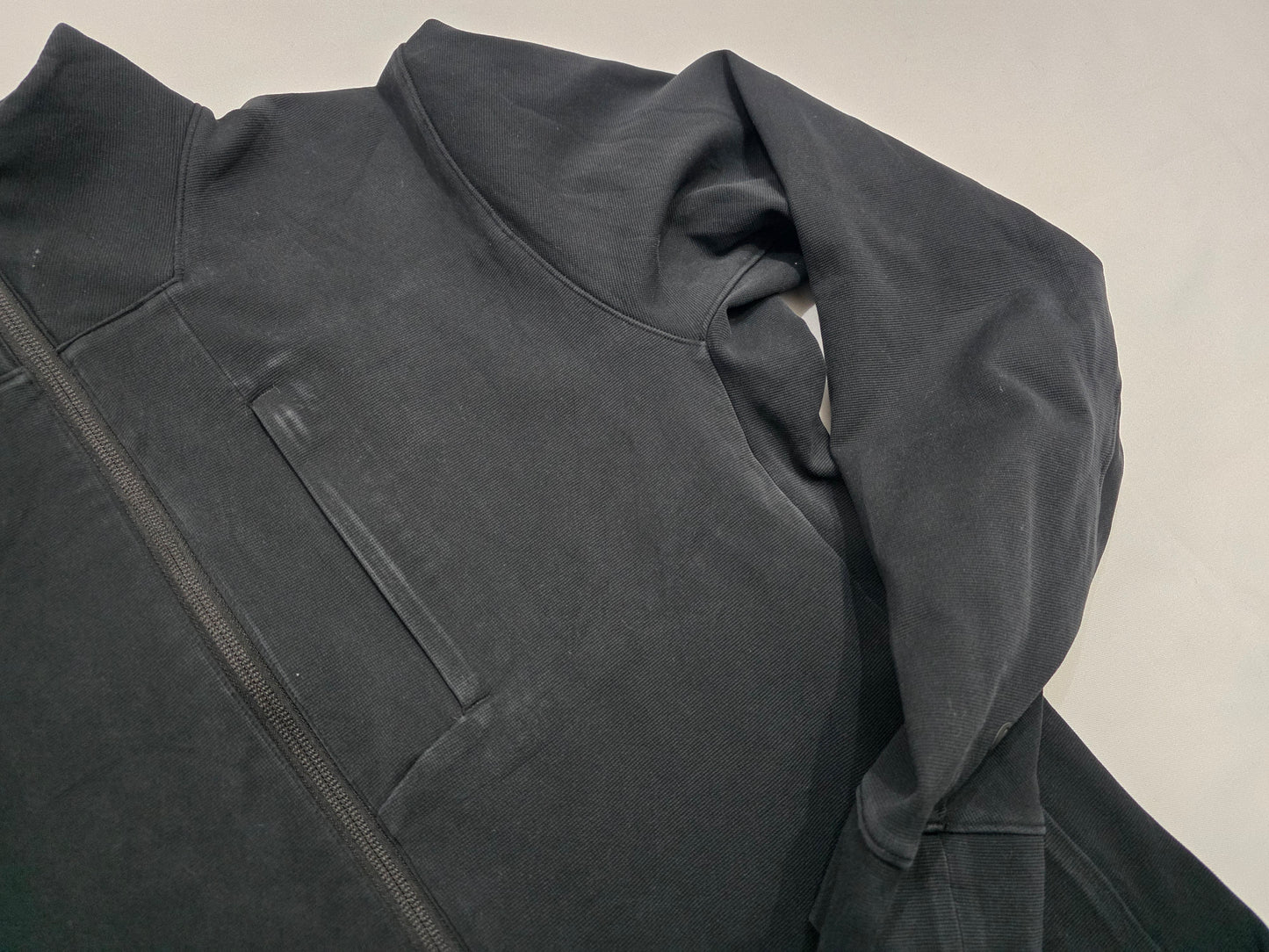 Sudadera Lululemon Chico S Negro Deslavado