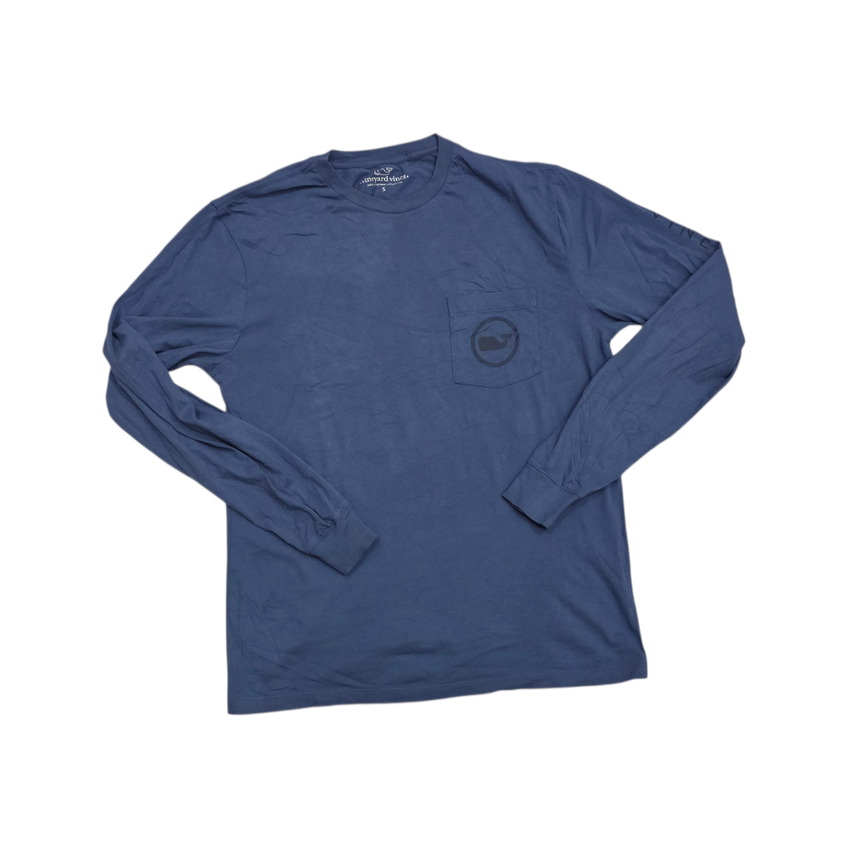 Playera Manga Larga Vineyard Vines Chico S Azul
