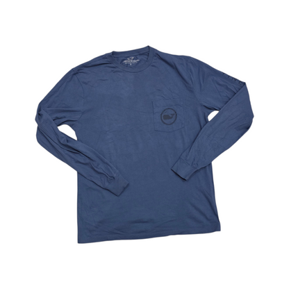 Playera Manga Larga Vineyard Vines Chico S Azul