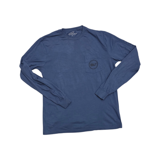 Playera Manga Larga Vineyard Vines Chico S Azul