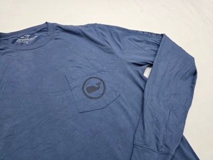 Playera Manga Larga Vineyard Vines Chico S Azul
