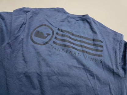Playera Manga Larga Vineyard Vines Chico S Azul