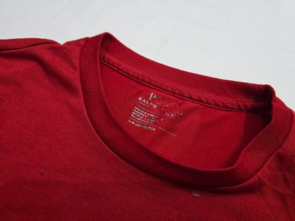 Playera Manga Larga Ralph Lauren Performance Chico S Rojo
