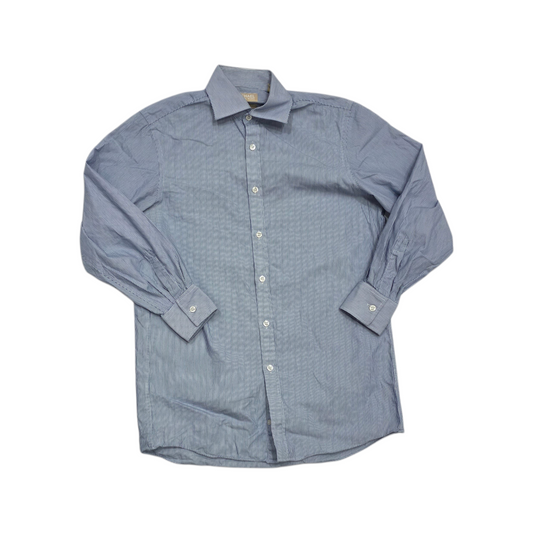 Camisa Michael Kors Chico S 14 1/2 Linea Azul