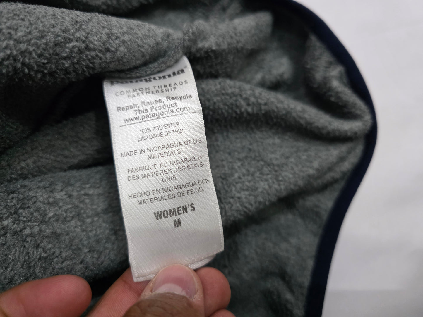 Sudadera De Mujer Patagonia Mediana M Gris