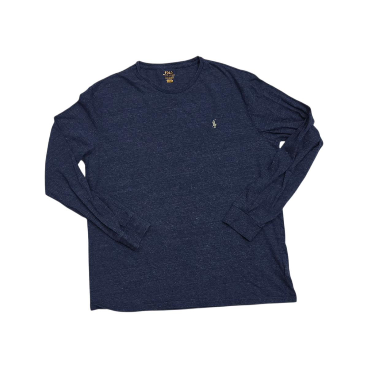 Playera Ralph Ralph Lauren Grande L Azul Marino Pony Gris