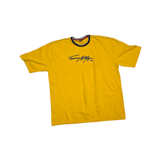 Playera Vintage Tommy Hilfiger Xxl Amarillo