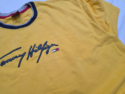 Playera Vintage Tommy Hilfiger Xxl Amarillo