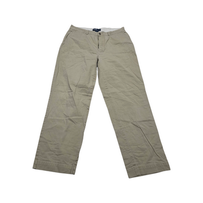 Pantalon Ralph Lauren 34x30 Recto Cafe Casual