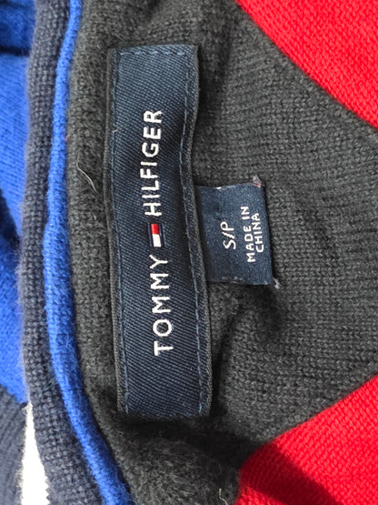 Sueter Tommy Hilfiger Chico S Azul Y Rojo