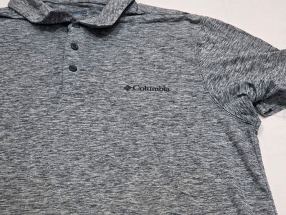 Playera Polo Columbia Mediana M Gris