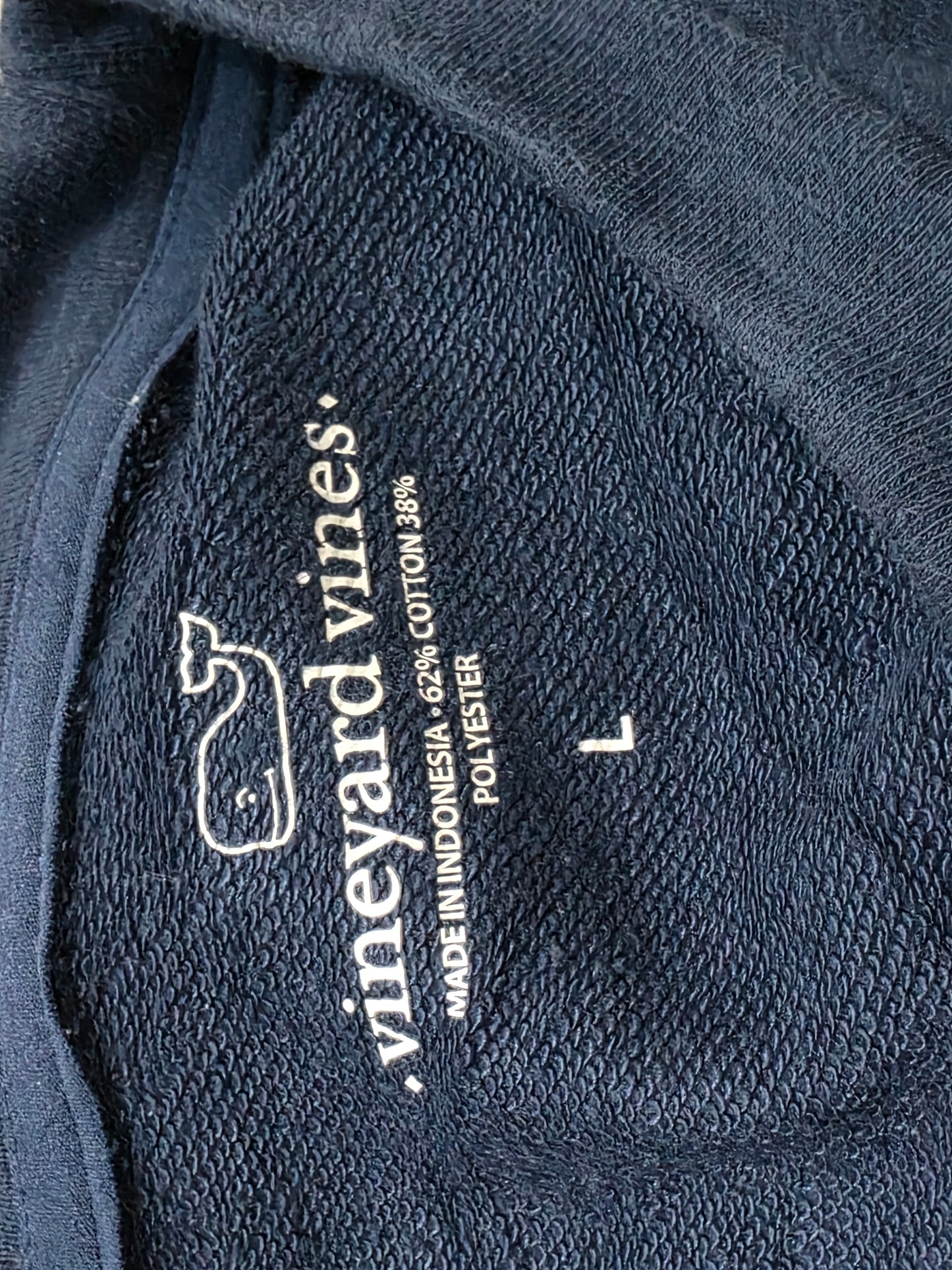 Sudadera Delgada Vineyard Vines Grande L Azul