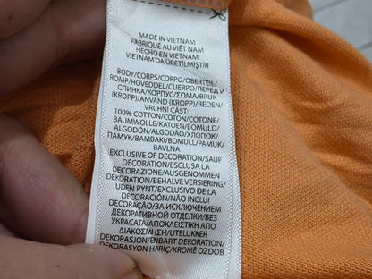 Playera Polo Ralph Lauren Grande L Naranja Pony Verde