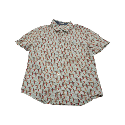 Camisa Manga Corta Penguin Grande L Verde Bailarinas