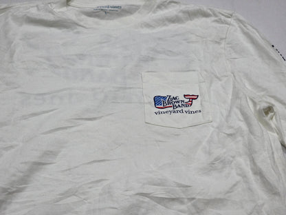 Playera Manga Larga Vineyard Vines Grande L Blanco