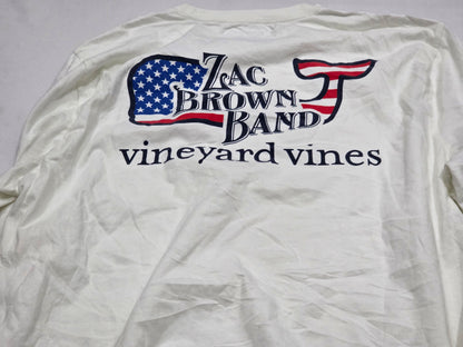 Playera Manga Larga Vineyard Vines Grande L Blanco