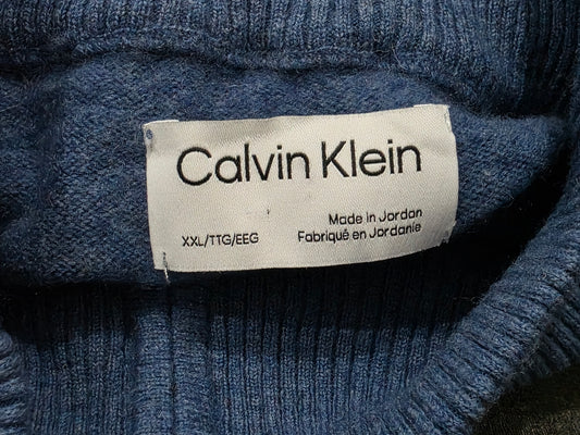 Sueter Calvin Klein Xxl Azul Lana