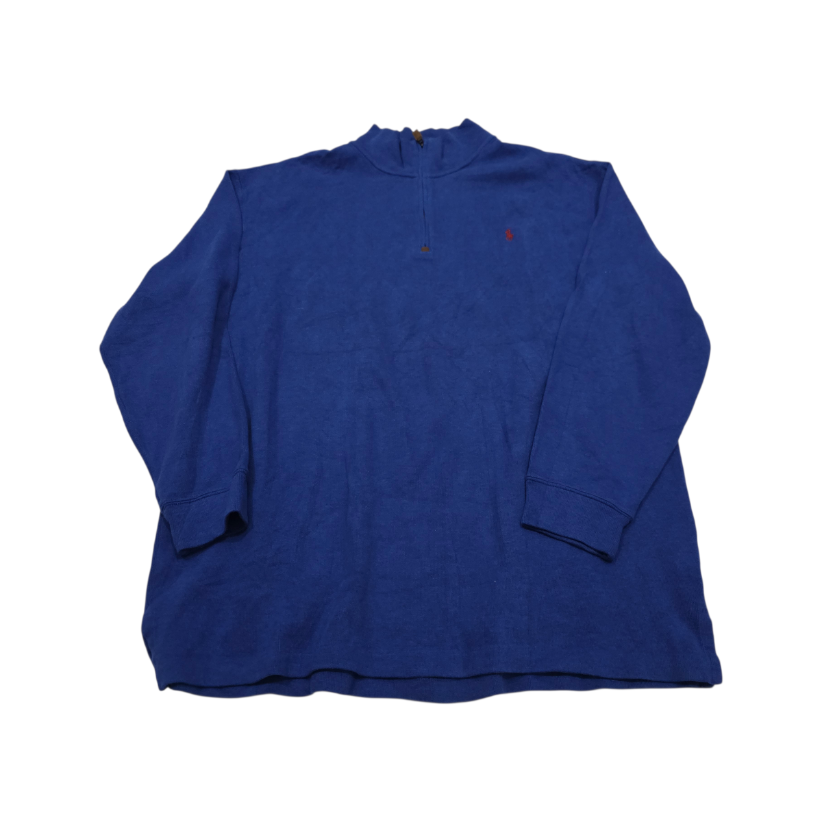 Sueter Ralph Lauren 2xl Alto Azul Pony Rojo