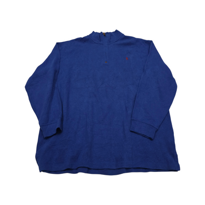 Sueter Ralph Lauren 2xl Alto Azul Pony Rojo