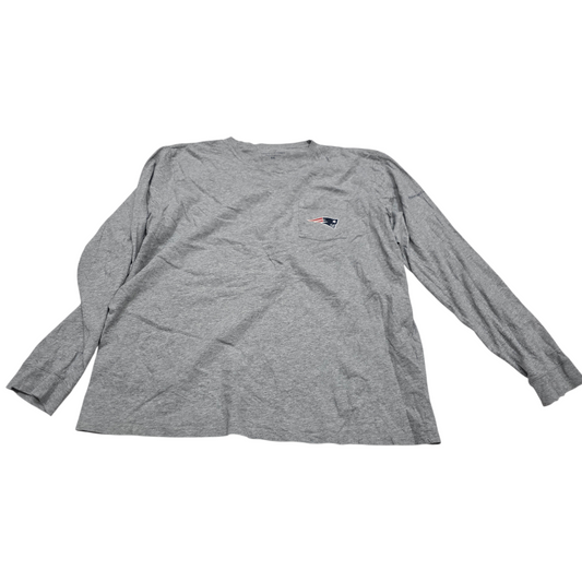 Playera Manga Larga Vineyard Vines Xxl Gris Patriotas