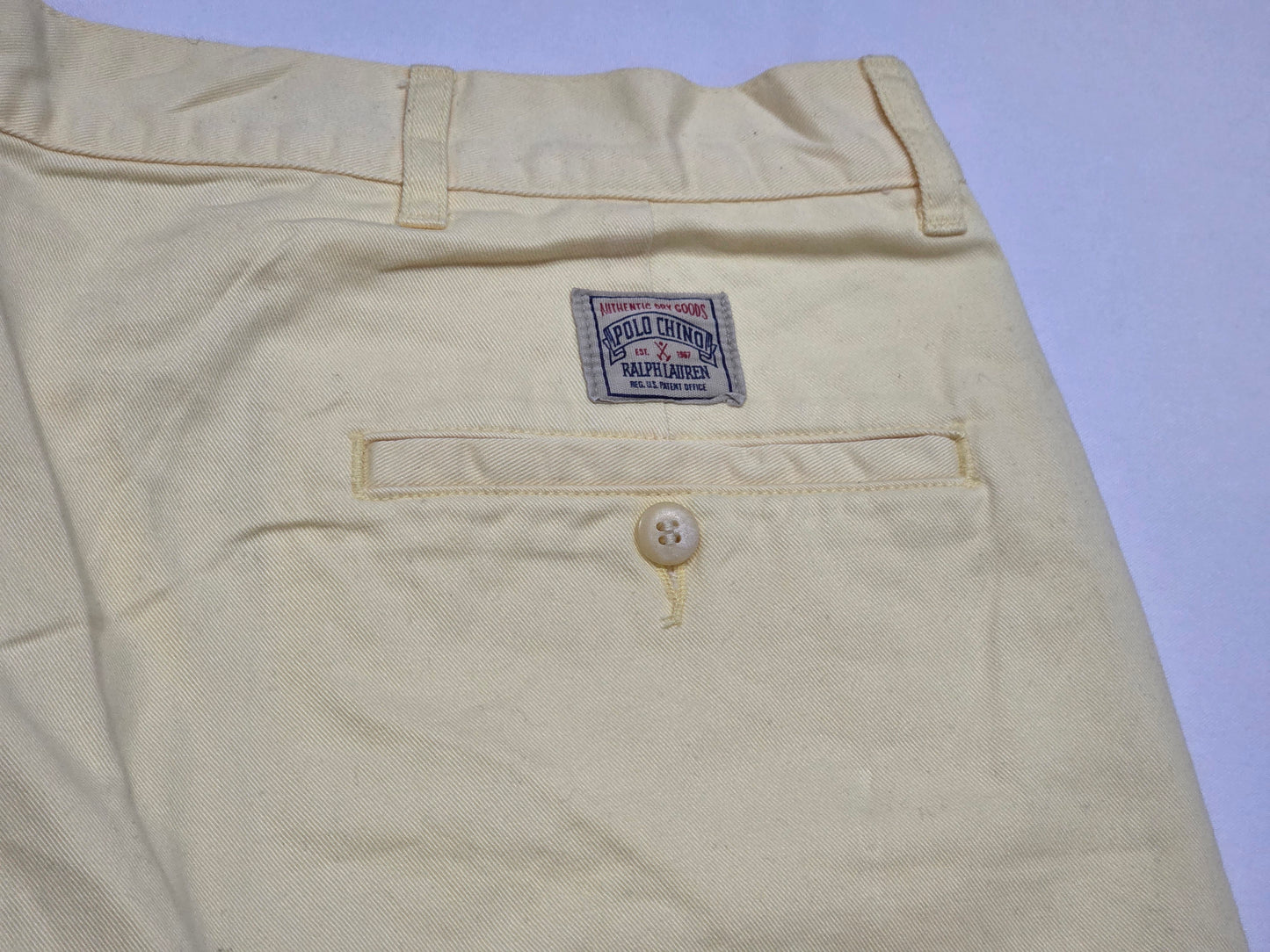 Bermuda Ralph Lauren Talla 40 Amarillo