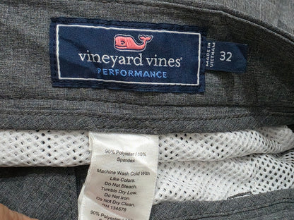 Bermuda Vineyard Vines Talla 32 Performance Gris