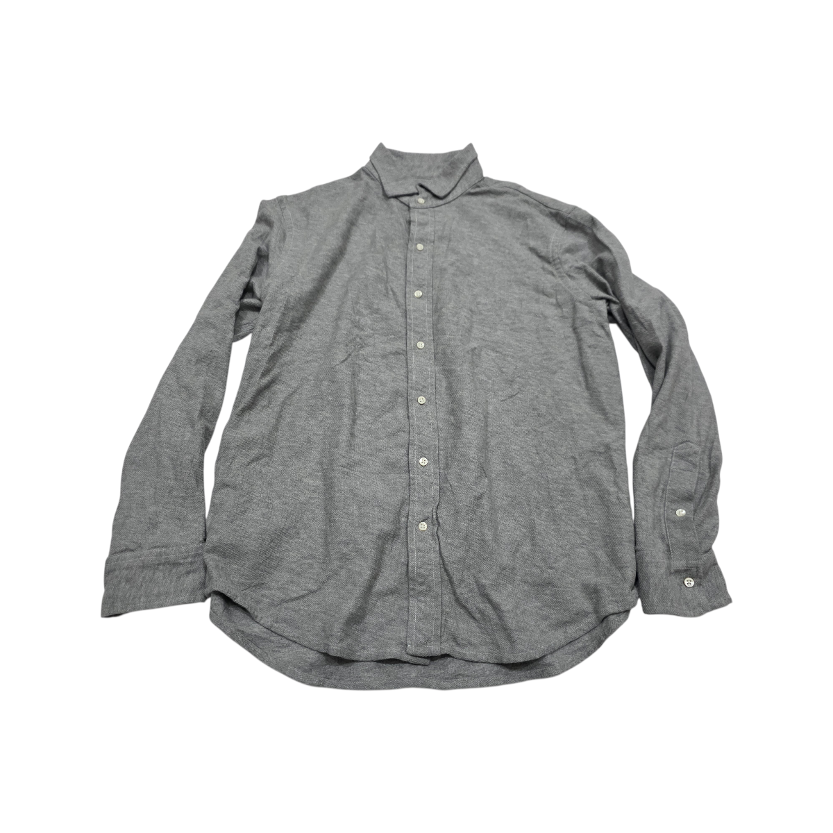 Camisa Ralph Lauren Grande L Gris Algodon