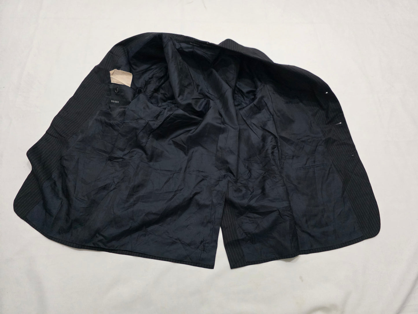 Saco Gucci 42 Negro Lineas Negro Lineas 42