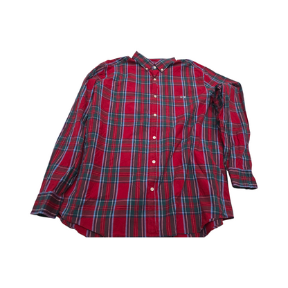 Camisa Vineyard Vines Xgrande Xl Classic Fit Rojo Cuadro