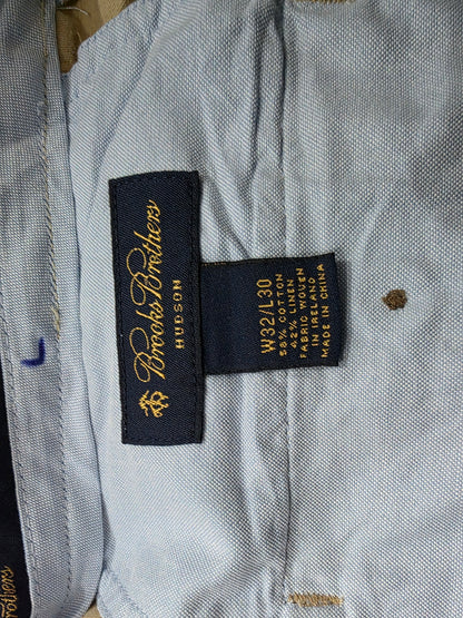 Pantalon Brooks Brothers 32x30 Hudson Cafe