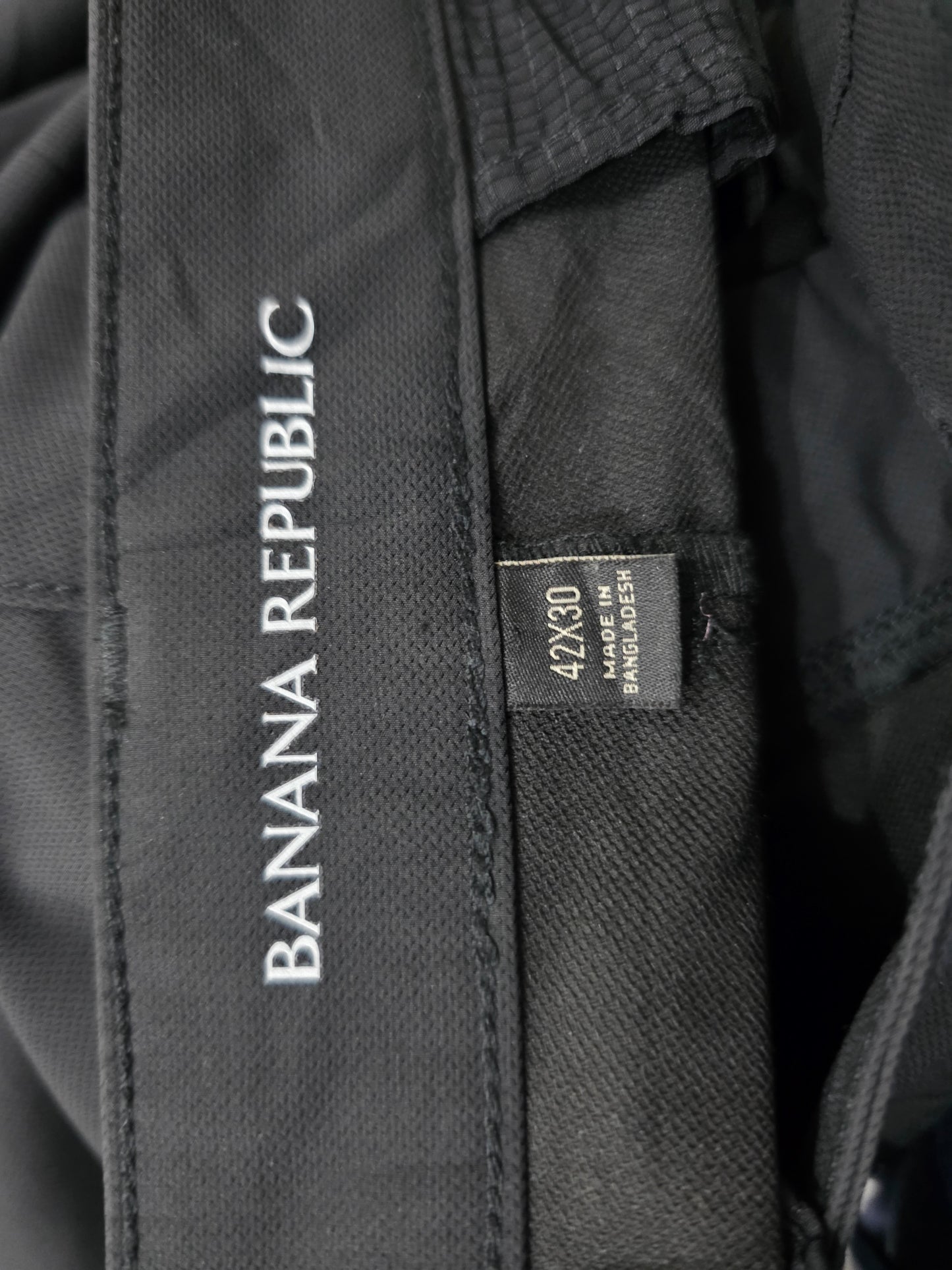 Pantalon Banana Republic 42x30 Slimfit Negro