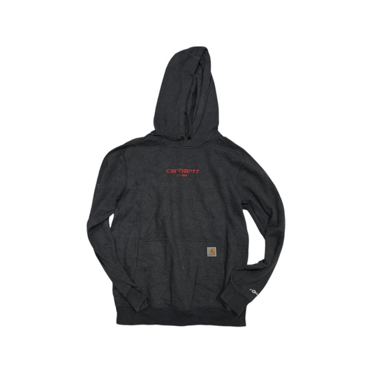 Sudadera Carhartt Chico S Relaxed Fit Gris Oscuro