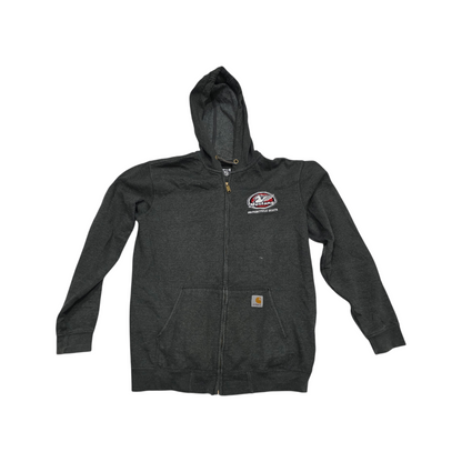 Sudadera Carhartt Mediana M Gris Loose Fit Cierre