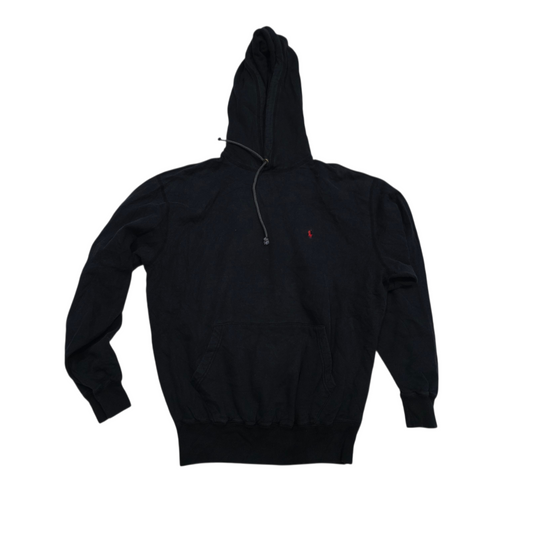 Sudadera Ralph Lauren Mediana M Negro Deslavado Vintage
