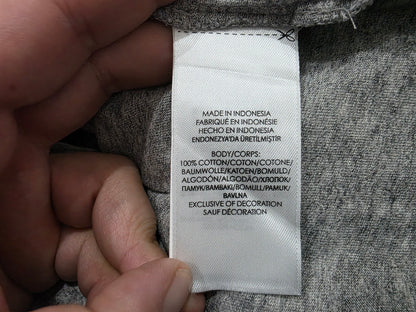 Playera Manga Larga Ralph Lauren Mediana Custom Fit Gris