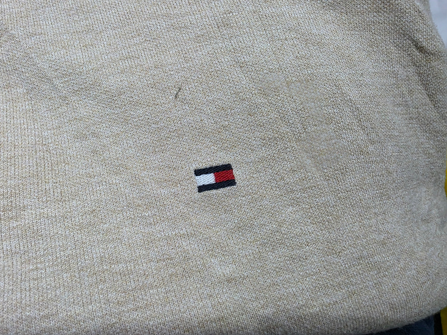 Sueter Tommy Hilfiger Mediana M Cafe Cierre Corto
