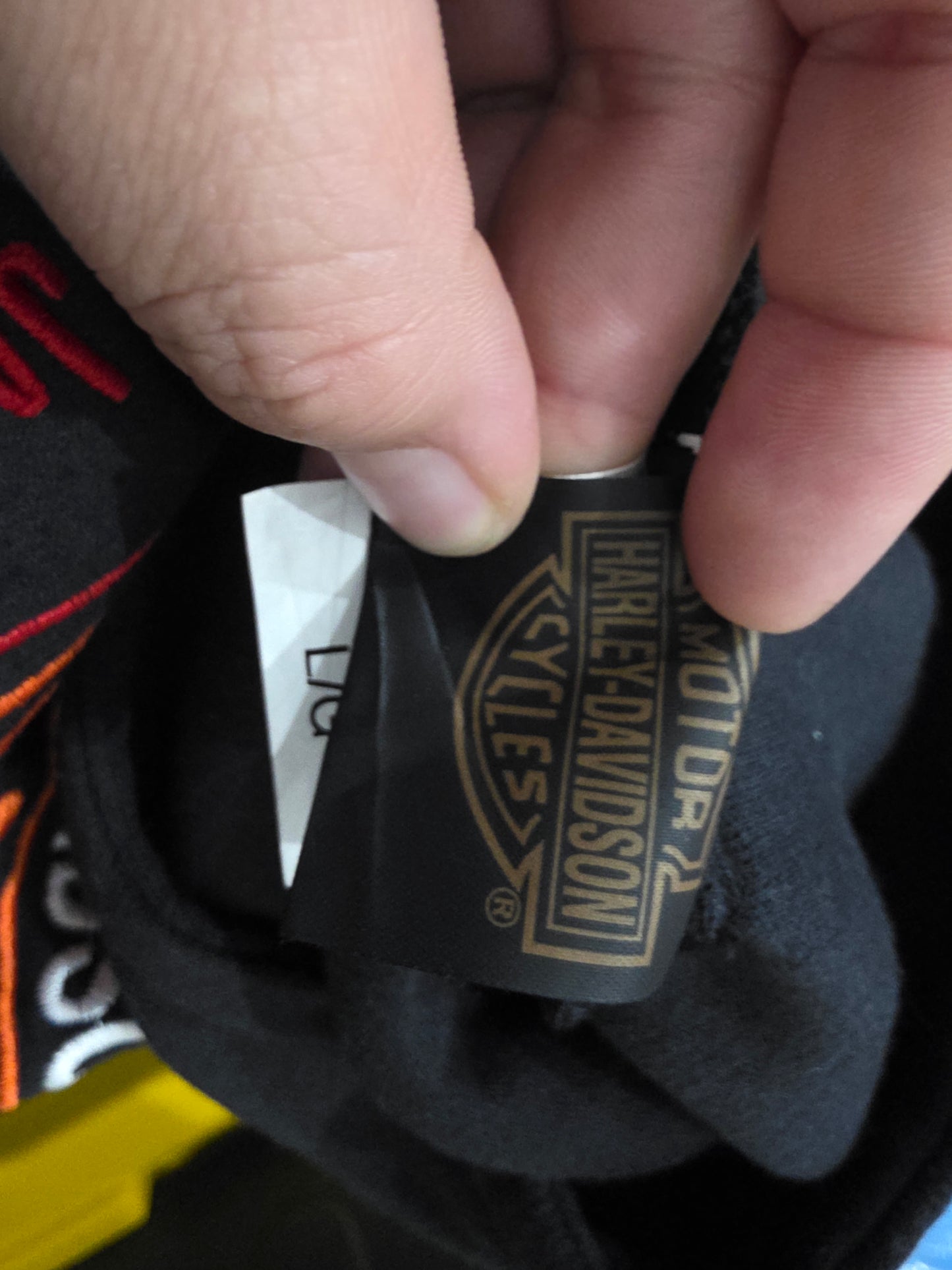 Sudadera Harley Davidson Grande L Negro