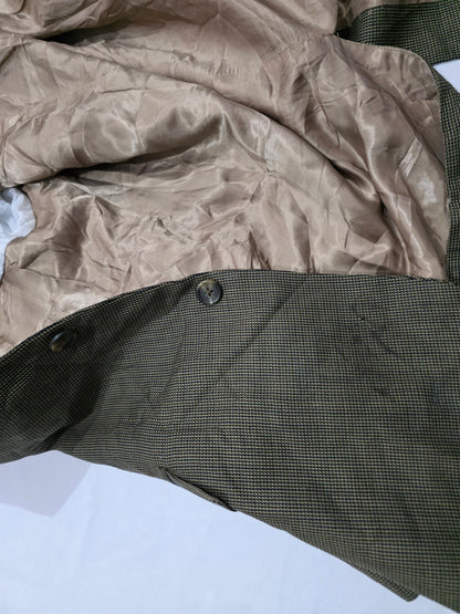 Saco Ralph Lauren 44l Verde Cuadros Verde