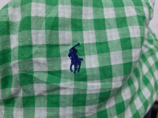 Camisa Ralph Lauren Xgrande Xl Classic Fit Untucked Verde