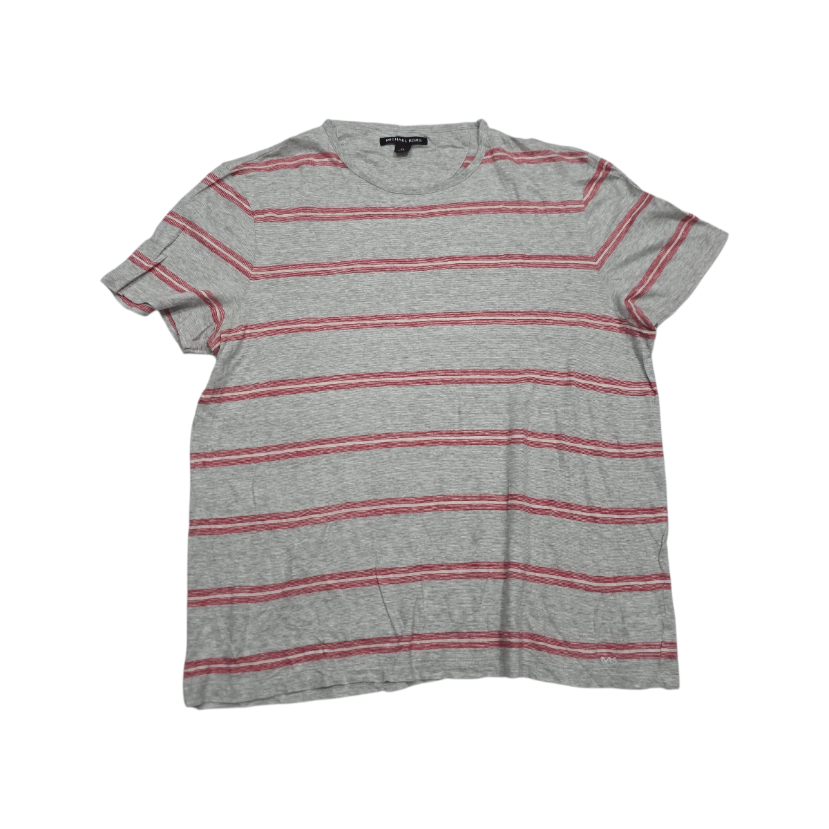 Playera Michael Kors Xgrande Xl Gris Lineas