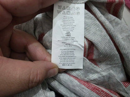 Playera Michael Kors Xgrande Xl Gris Lineas