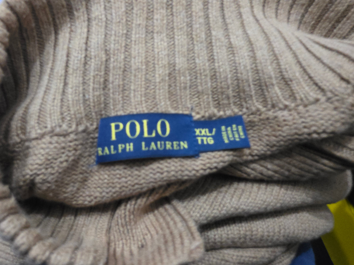 Sueter Ralph Lauren 2xl Cafe Pony Vino 3 Botones